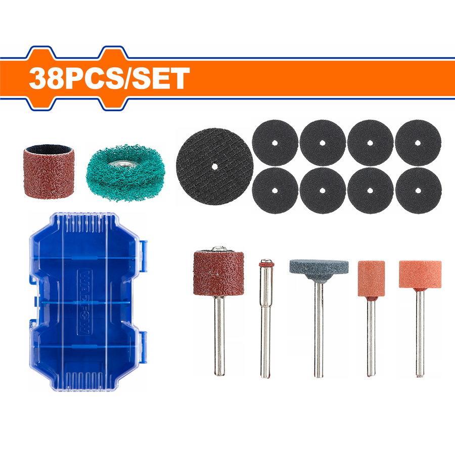 Χρησιμοπωλείο - WADFOW ΣΕΤ ΕΞΑΡΤΗΜΑΤΩΝ ΤΡΙΨΙΜΑΤΟΣ & ΛΕΙΑΝΣΗΣ ΠΟΛΥΕΡΓΑΛΕΙΟΥ 38ΤΕΜ (WRR5038)