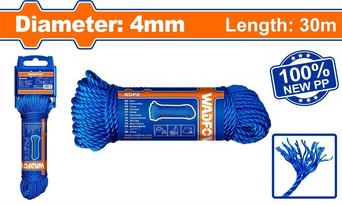 Χρησιμοπωλείο - WADFOW ΣΧΟΙΝΙ ΡΡ 4mm / 30m (WRZ1304)