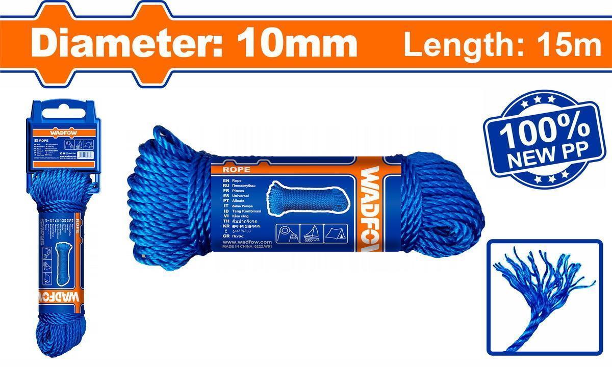 Χρησιμοπωλείο - WADFOW ΣΧΟΙΝΙ ΡΡ 10mm / 15m (WRZ1310)