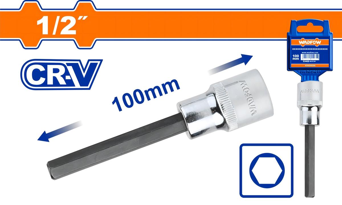 Χρησιμοπωλείο - WADFOW ΚΑΡΥΔΑΚΙ ΑΛΛΕΝ 1/2" 7Χ100mm (WSC5204)