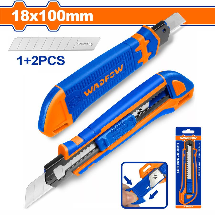 Χρησιμοπωλείο - WADFOW ΜΑΧΑΙΡΙ B.T 18 Χ 100mm (WSK8618)