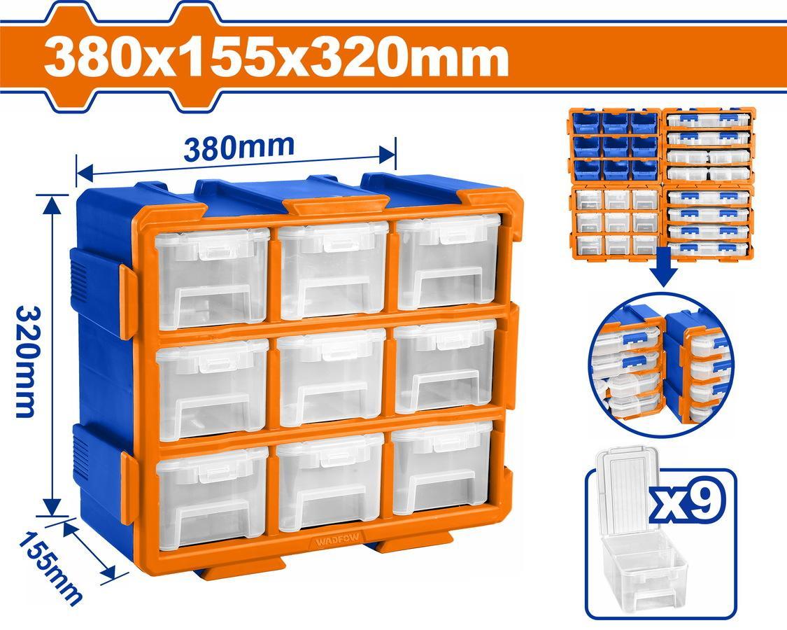 Χρησιμοπωλείο - WADFOW ΣΥΡΤΑΡΙΕΡΑ ΑΠΟΘΗΚΕΥΣΗΣ 380Χ155Χ320mm (WTB8331)