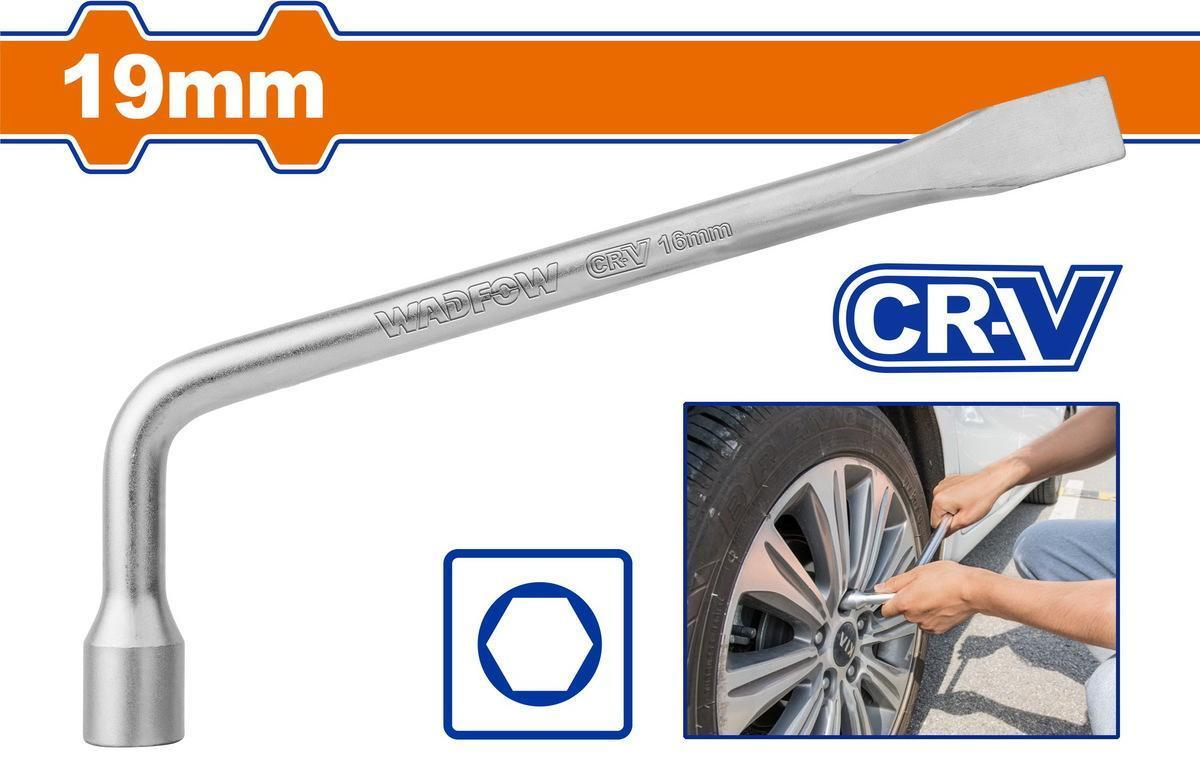 Χρησιμοπωλείο - WADFOW ΤΡΟΧΟΚΛΕΙΔΟ ΓΩΝΙΑΚΟ 19mm (WTH6319)