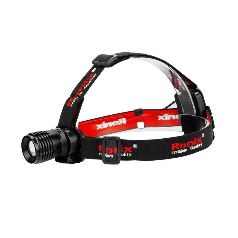 Φακός Κεφαλής Επαναφορτιζόμενος Ronix RH-4287