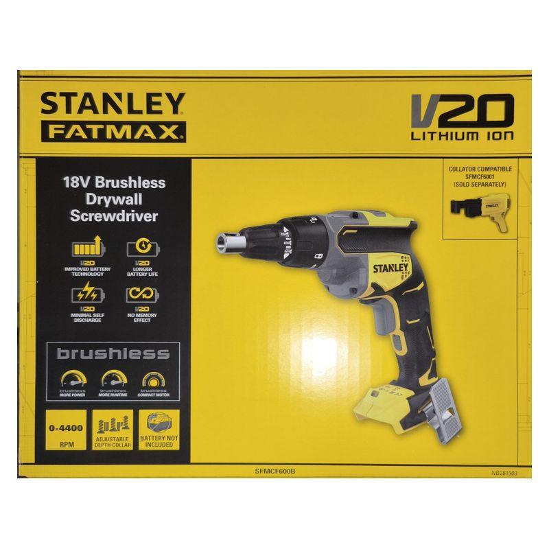 Δράπανο Κατσαβίδι 18V Stanley FatMax V20 SFMCF600B