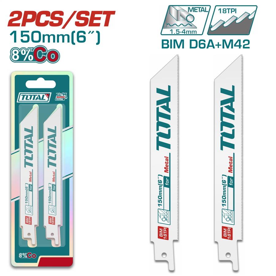 TOTAL ΛΑΜΑ ΣΠΑΘΟΣΕΓΑΣ ΜΕΤΑΛΛΟΥ 150mm (TAC52922EF)