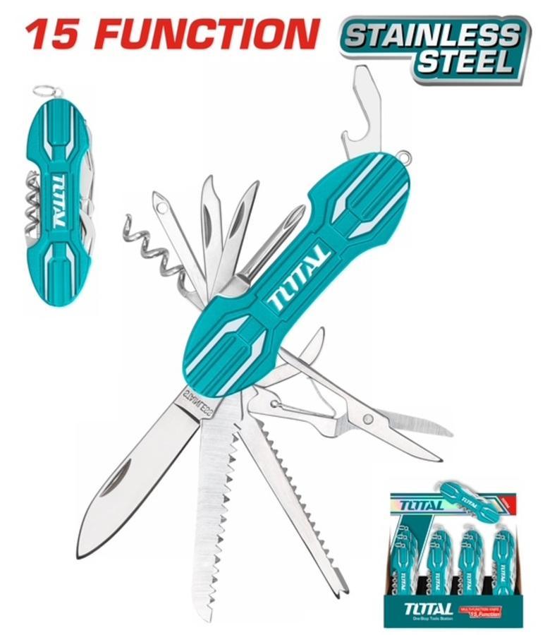 TOTAL ΠΟΛΥΕΡΓΛΑΕΙΟ ΙΝΟΧ 95mm (THMFK0156)