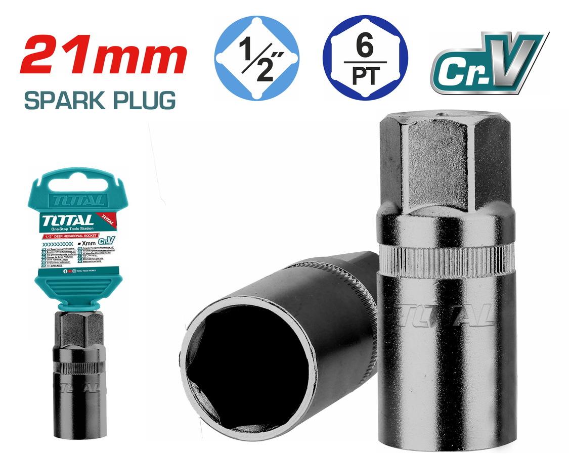 TOTAL ΚΑΡΥΔΑΚΙ ΓΙΑ ΜΠΟΥΖΙ 1/2" 21mm (THSPS12216)