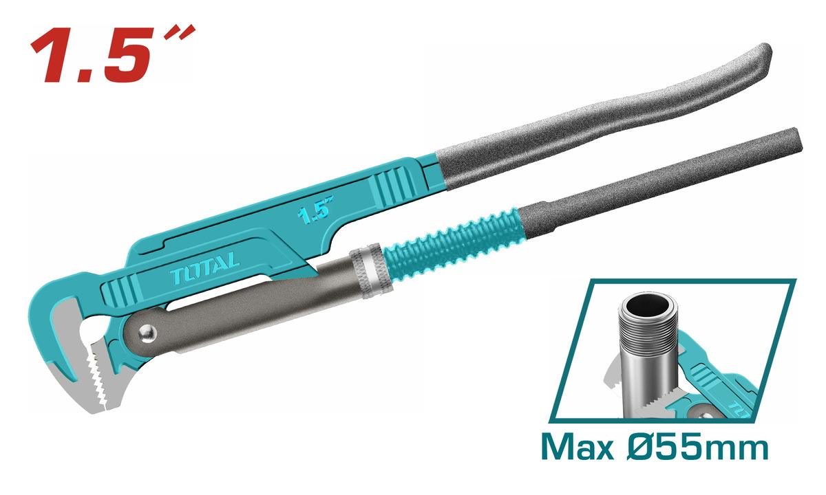 TOTAL ΤΣΙΜΠΙΔΑ ΥΔΡΑΥΛΙΚΩΝ 90ο 1-1/2" (THT172151)