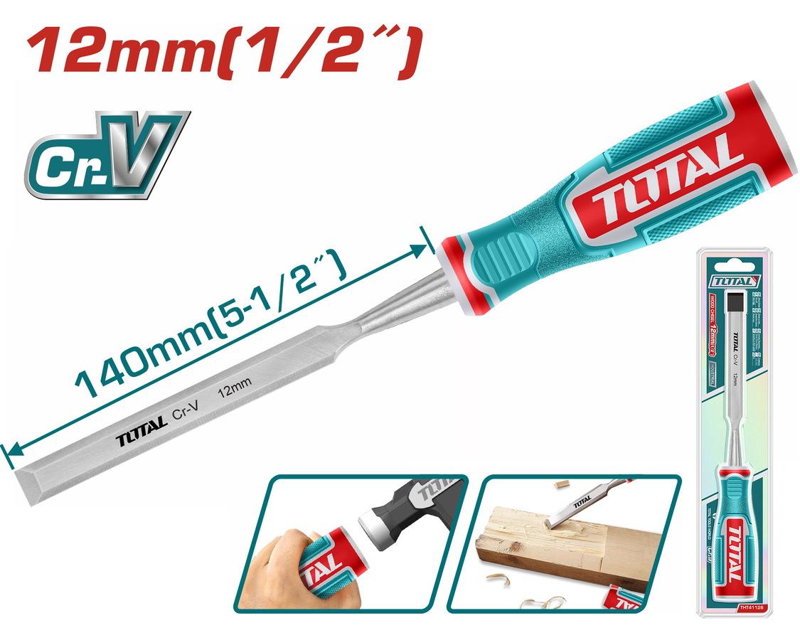 TOTAL ΕΠΑΓΓ. ΣΚΑΡΠΕΛΟ ΞΥΛΟΥ 12mm (THT41126)