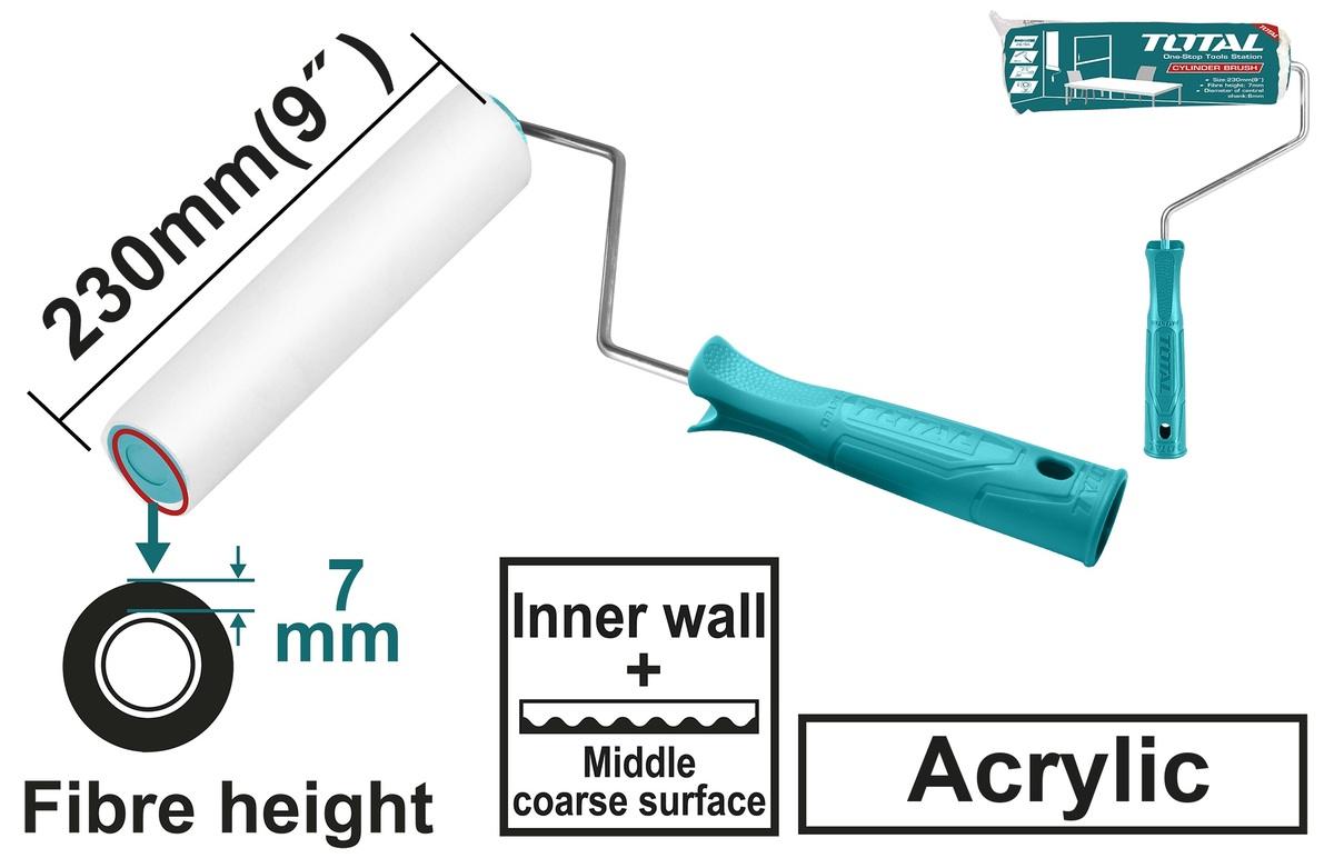 TOTAL ΡΟΛΟ ΒΑΦΗΣ 230mm (THT8594)