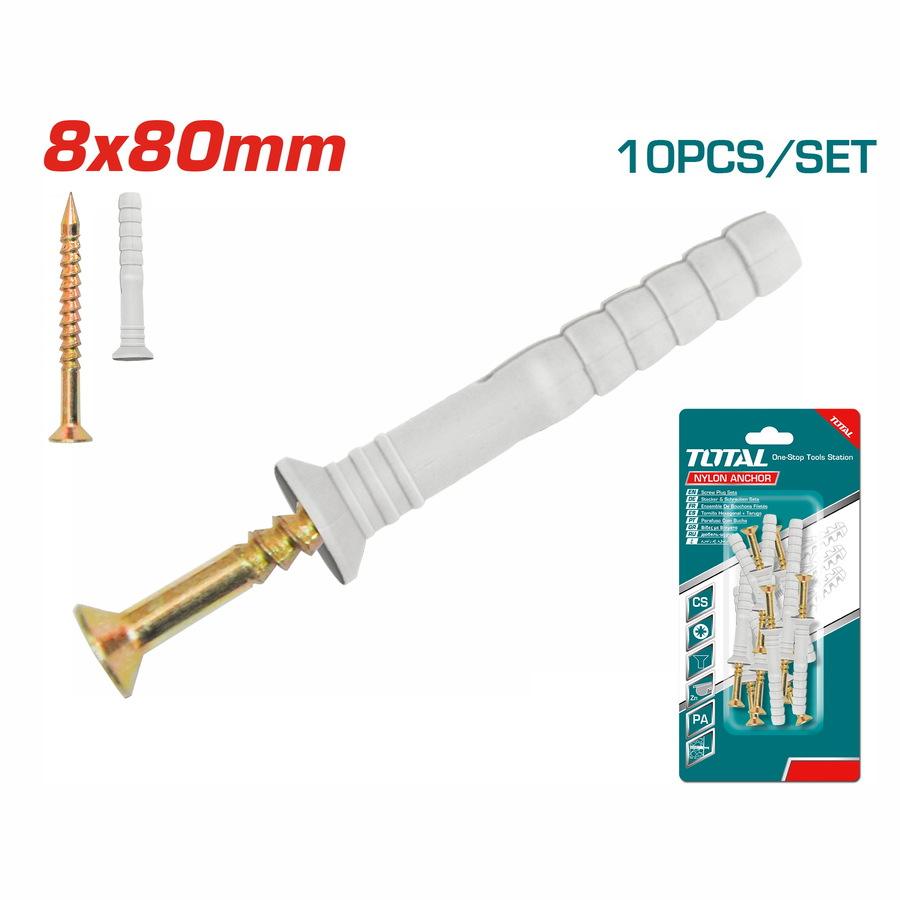 TOTAL ΣΕΤ ΒΙΔΕΣ ΜΕ ΒΙΣΜΑΤΑ 5 Χ 90mm (WJNAK5009012)