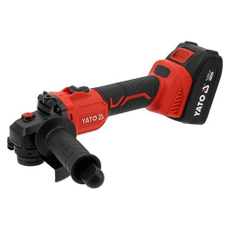 Τροχός 125mm Μπαταρίας Brushless 2x4Ah Yato YT-828252