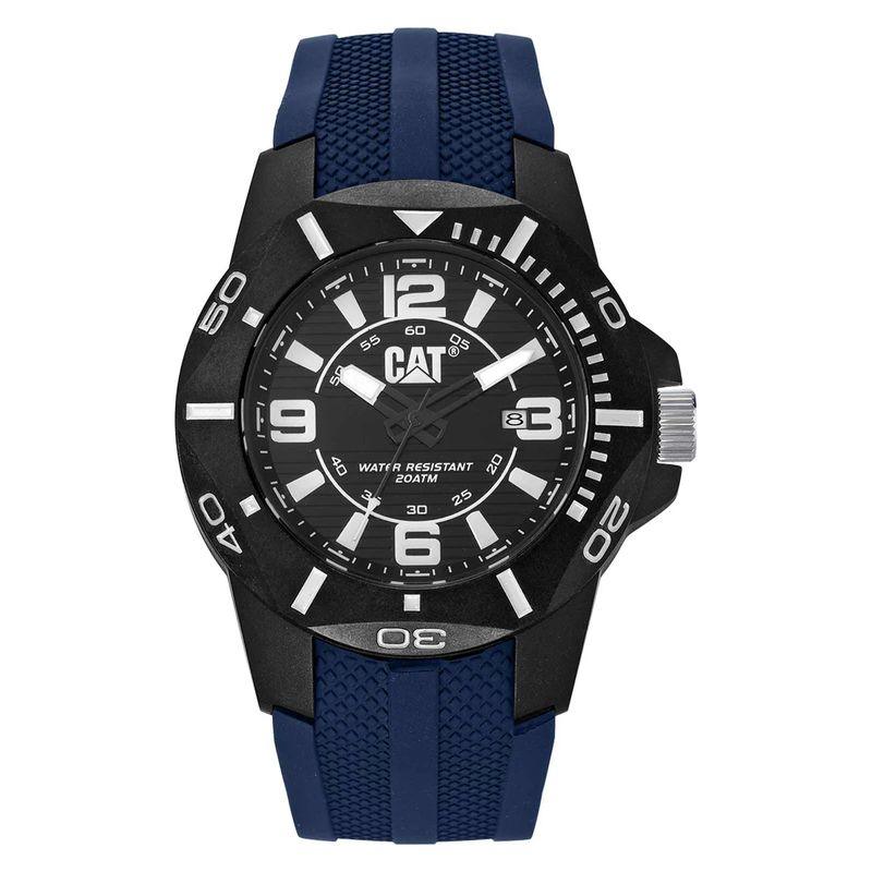 Ρολόι CATERPILLAR Groovy Black Silicone Strap