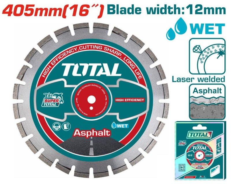 TOTAL ΕΠΑΓΓ. ΔΙΑΜΑΝΤΟΔΙΣΚΟΣ ΑΣΦΑΛΤ. Φ-405 Χ 25.4mm ΓΙΑ TP1016-2EE (TAC2164053)