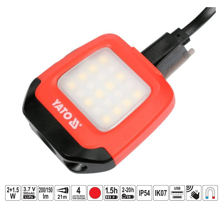 xrisimopolio ΦΑΚΟΣ LED ΚΕΦΑΛΗΣ 200lm YT-08598