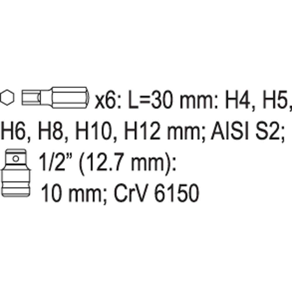 xrisimopolio ΜYTΕΣ ΣΕΤ ALLEN 7 ΤΕΜ YT-0412