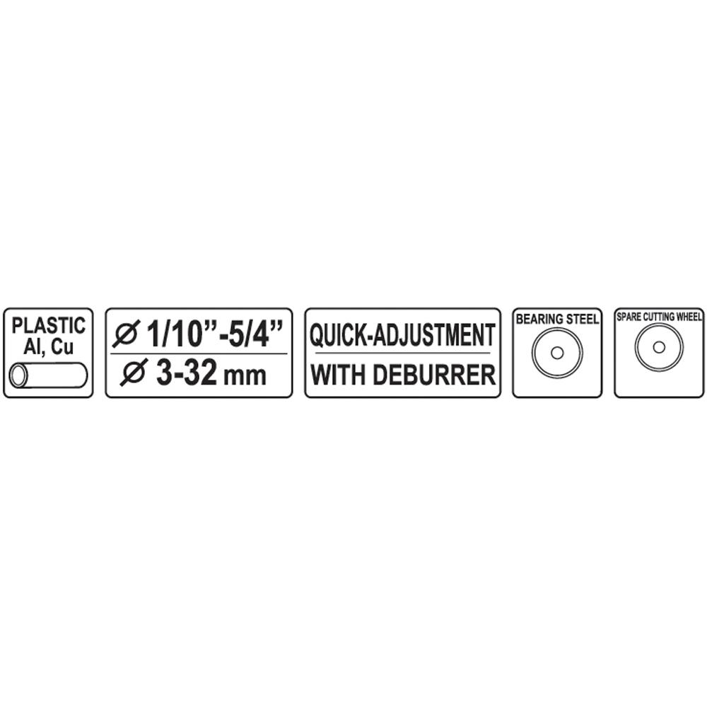 xrisimopolio ΣΩΛΗΝΟΚΟΦΤΗΣ 3-32MM YT-22338