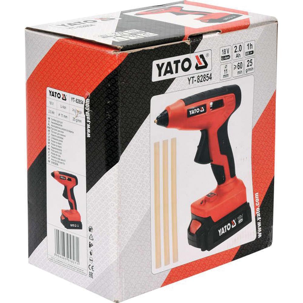 xrisimopolio ΠΙΣΤΟΛΙ ΘΕΡΜΟΚΟΛΛΑΣ 18V 1X2Ah YT-82854