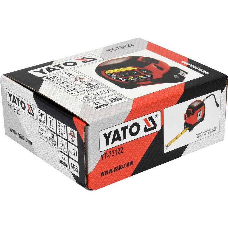 Μέτρο Laser Μέτρησης έως 40m – Yato YT-73122 - Image 7