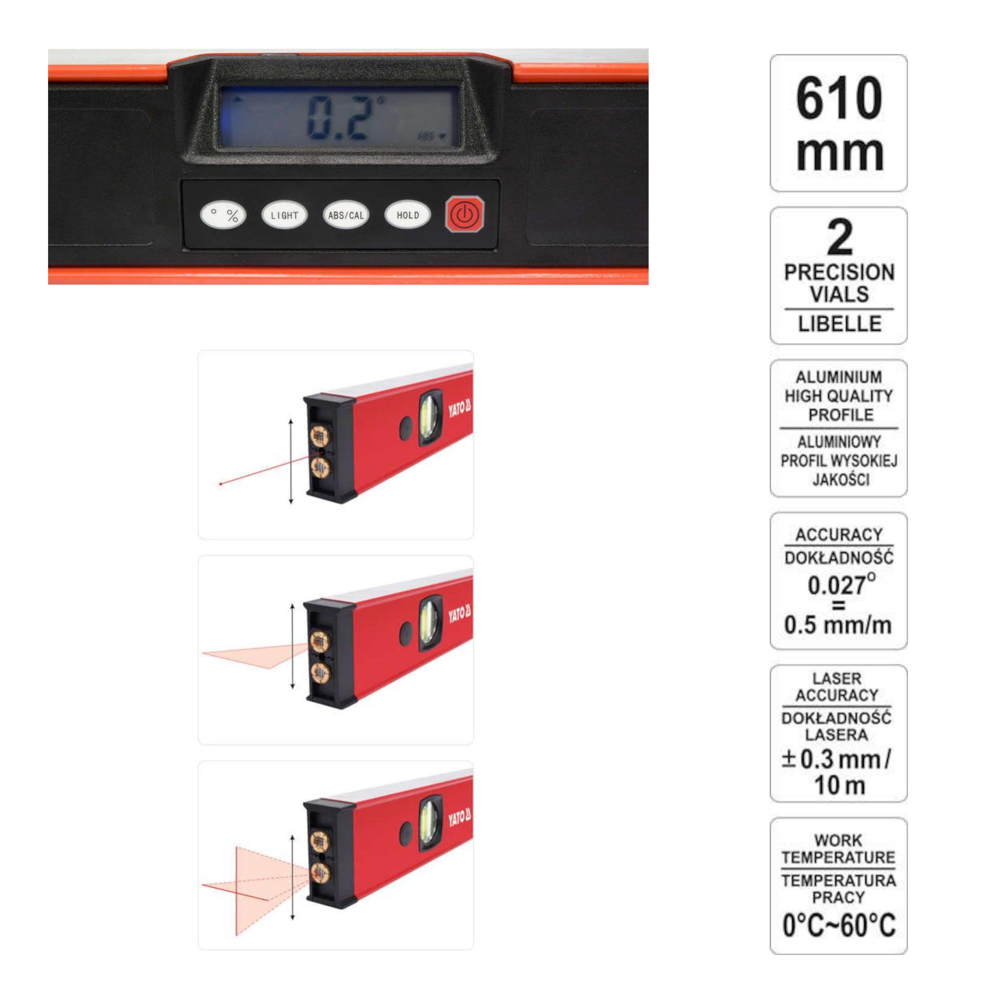 xrisimopolio ΑΛΦΑΔΙ LASER 610ΜΜ YT-30400