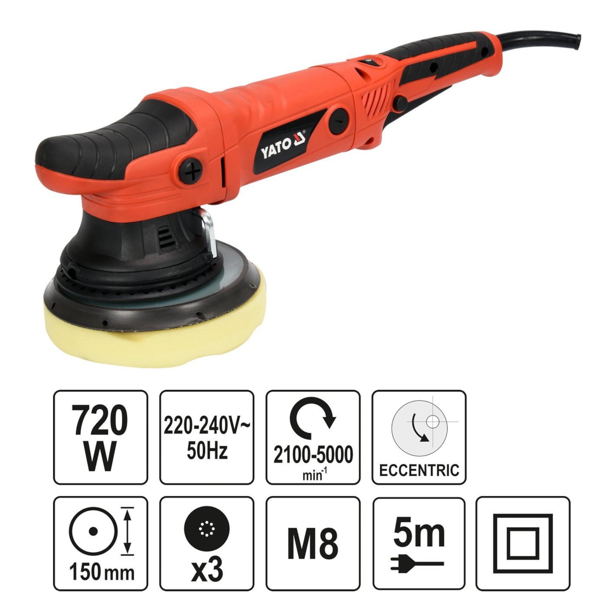 xrisimopolio YATO ΑΛΟΙΦΑΔΟΡΟΣ 150mm 720W YT-82200