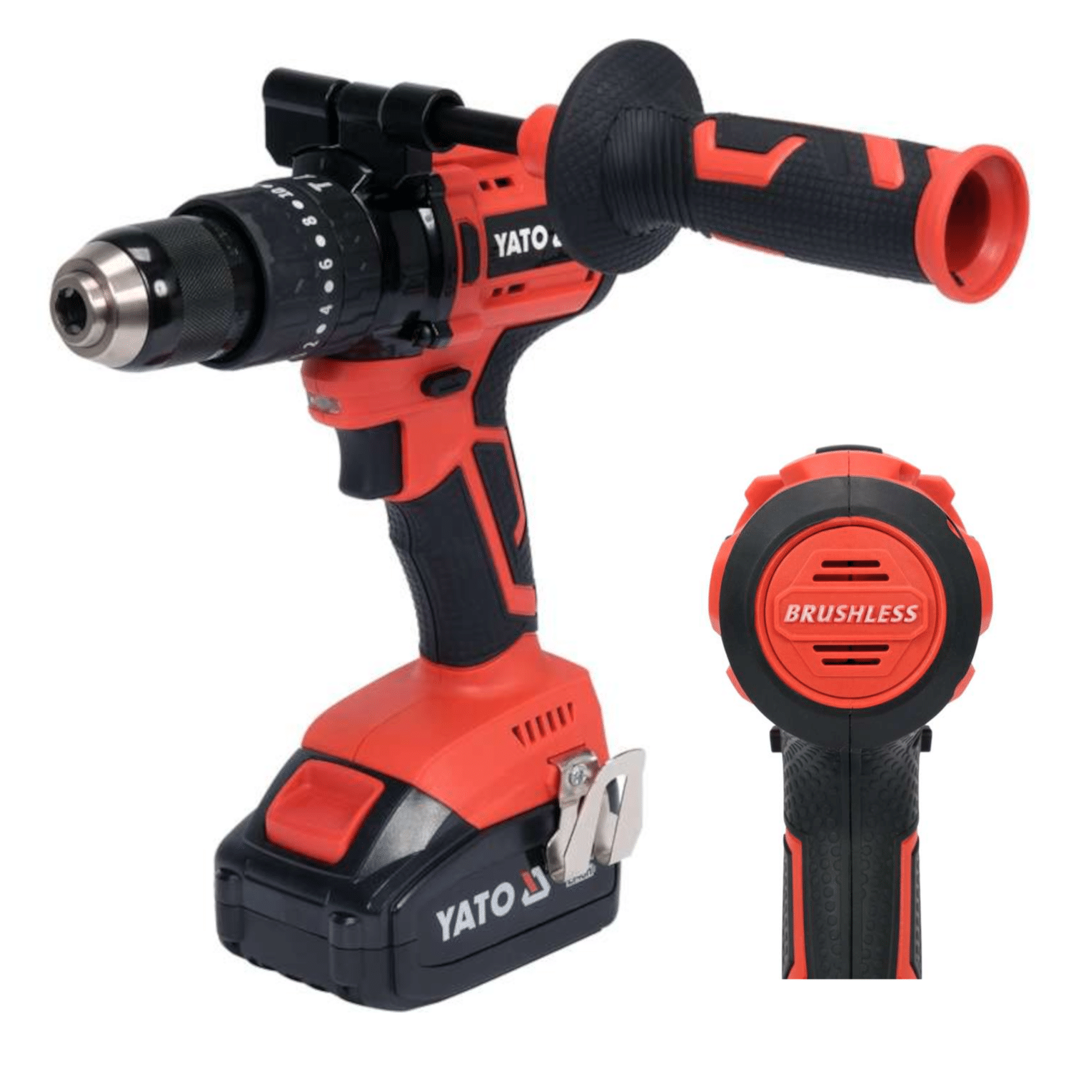 xrisimopolio ΔΡΑΠΑΝΟΚΑΤΣΑΒΙΔΟ ΚΡΟΥΣΤΙΚΟ BRUSHLESS 18V 75Nm 1X3Ah YT-82790