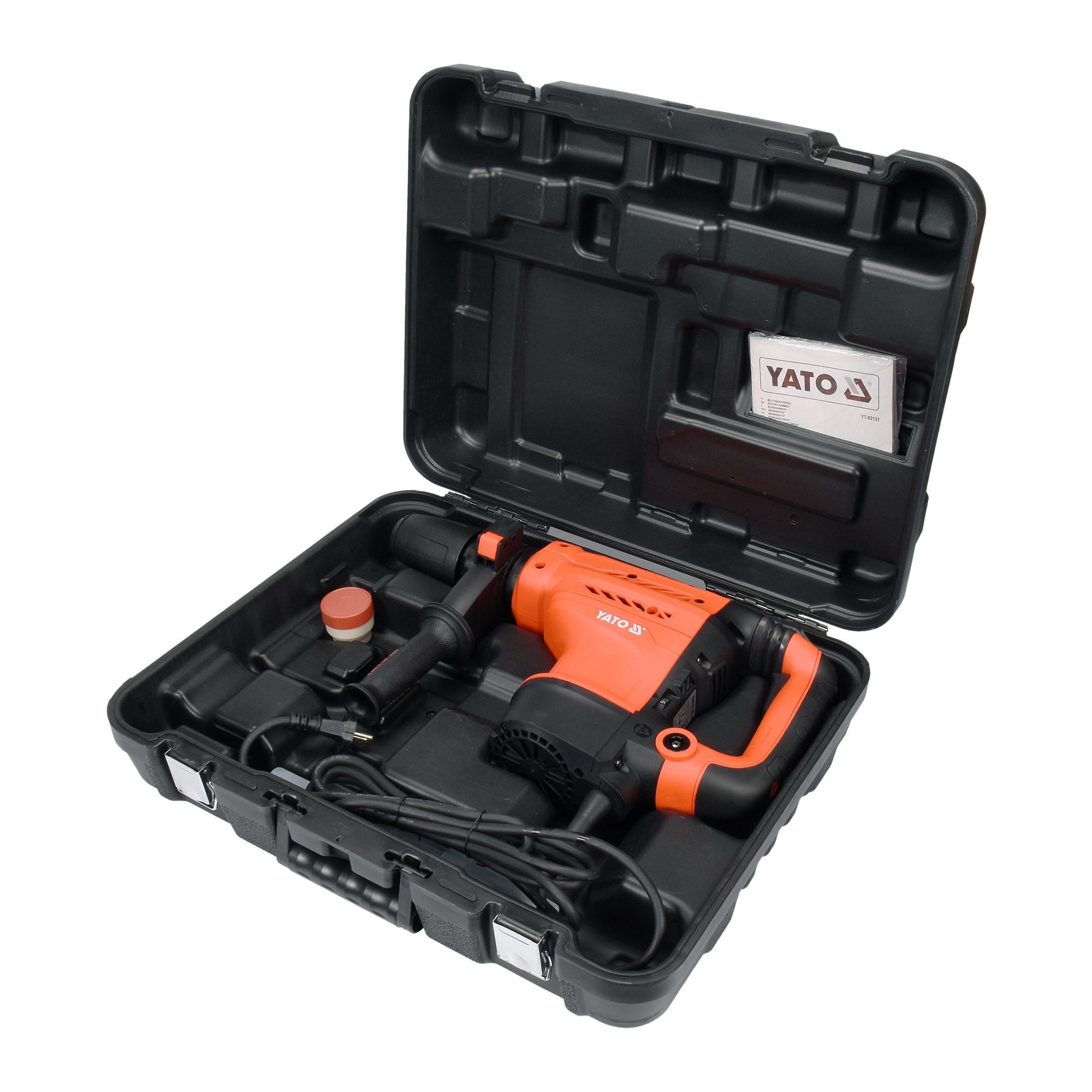 Κρουστικό Σκαπτικό Ρεύματος 1300W με SDS Max - Yato 82131 - Image 10