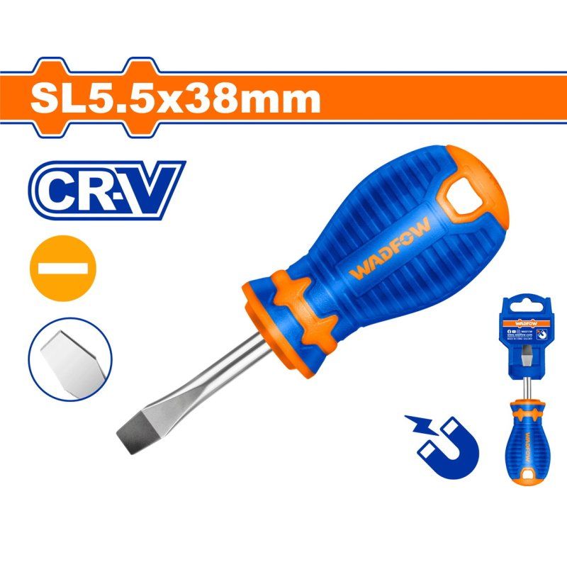 Χρησιμοπωλείο - WADFOW ΚΑΤΣΑΒΙΔΙ ΝΑΝΟΣ ΜΑΓΝ. SL5.5 X 38mm (WSD1251)