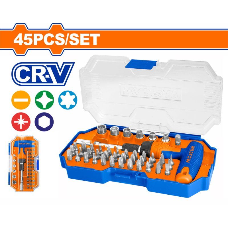 Χρησιμοπωλείο - WADFOW ΣΕΤ ΚΑΤΣΑΒΙΔΙ ΚΑΣΤΑΝΙΑΣ Τ 45ΤΕΜ (WSS8B45)