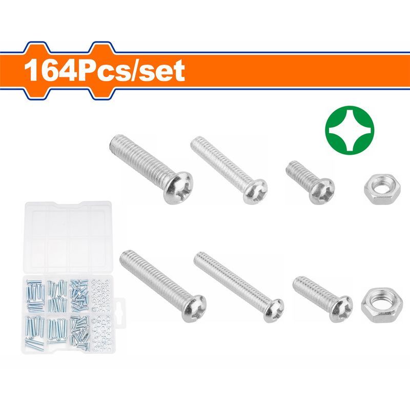 Χρησιμοπωλείο - WADFOW ΣΕΤ ΚΑΤΣΑΒΙΔΟΒΙΔΕΣ & ΠΕΡΙΚΟΧΛΙΑ 164ΤΕΜ (WXSBB01)