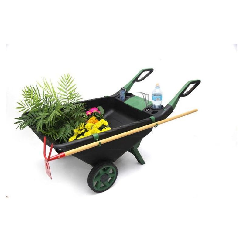 BAX ΠΛΑΣΤΙΚΟ ΚΑΡΟΤΣΙ ΚΗΠΟΥ ROLL IT ALL 80Lit (WB80)