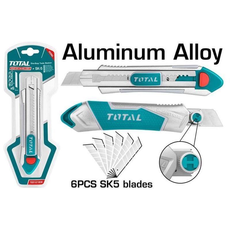 TOTAL ΕΠΑΓΓ. ΜΑΧΑΙΡΙ ΑΛΟΥΜΙΝΙΟΥ Β.Τ 185mm (TG5121806)