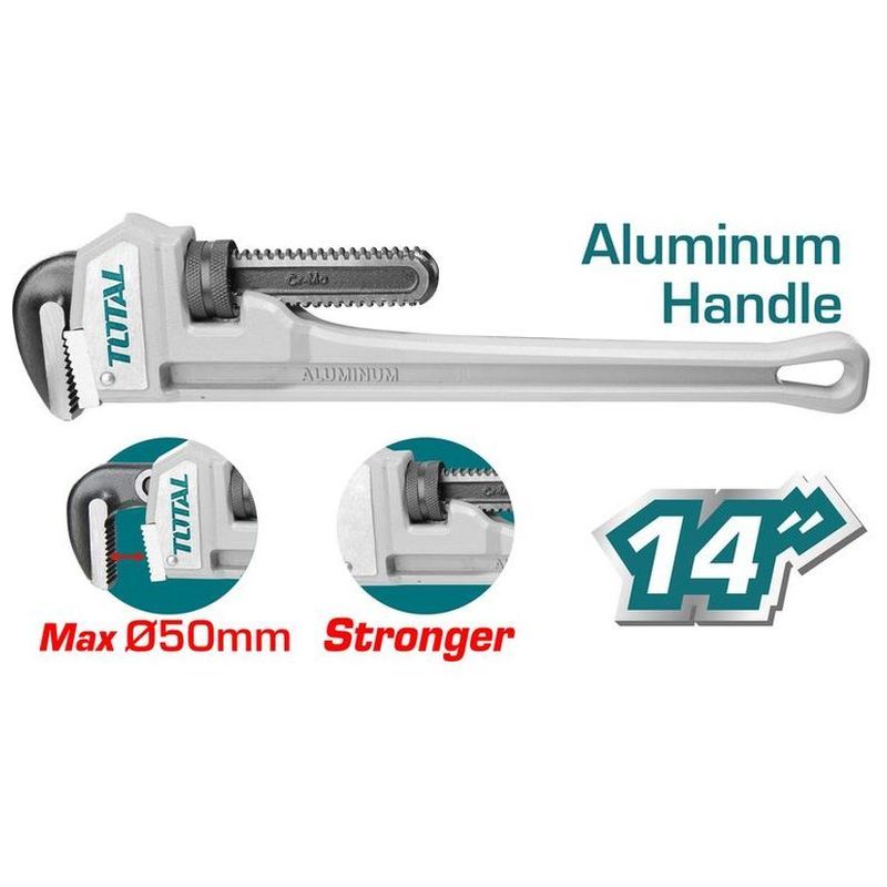 TOTAL ΣΩΛΗΝΟΚΑΒΟΥΡΑΣ ΑΛΟΥΜΙΝΙΟΥ 14" (THTAL17146)