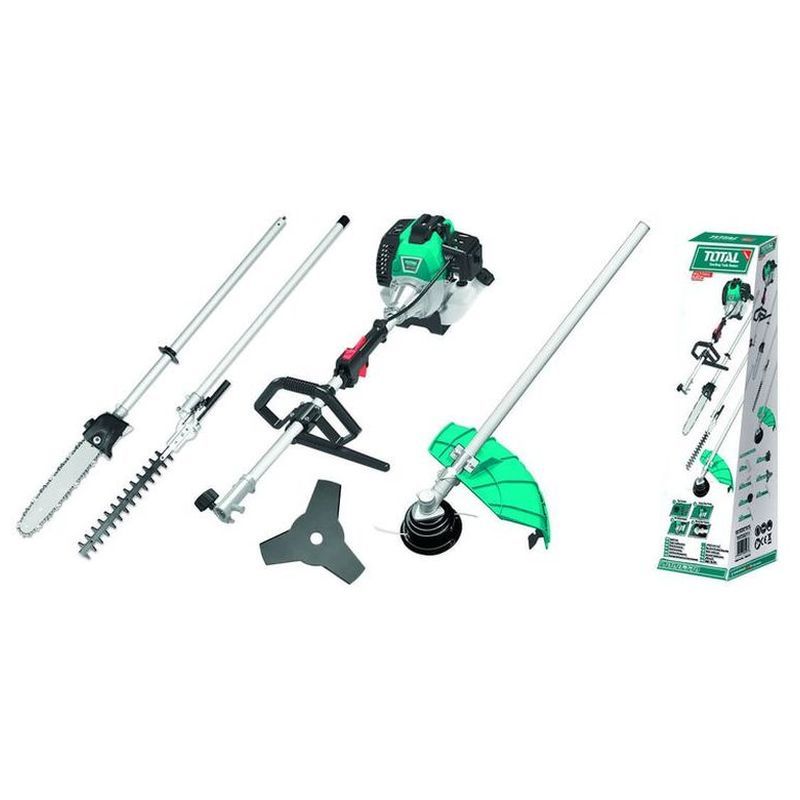 TOTAL ΒΕΝΖΙΝΟΚΙΝΗΤΟ ΠΟΛΥΜΗΧΑΝΗΜΑ COMBI 4 σε 1 52cc (TMT55211)